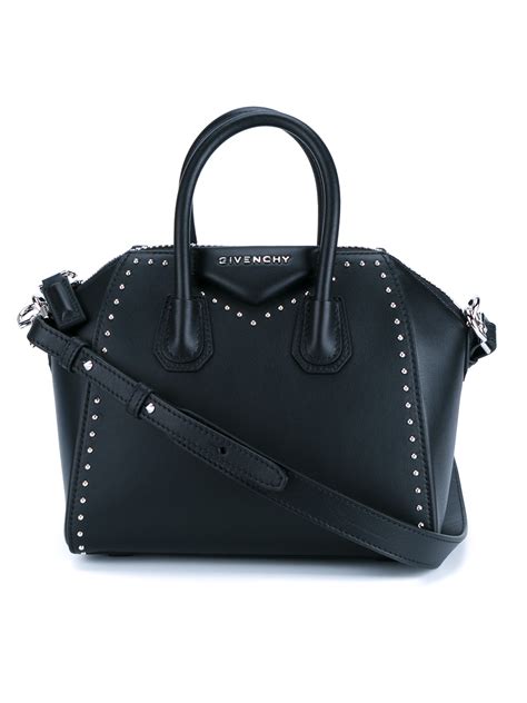 givenchy antigona blacm with studs|Givenchy paris.